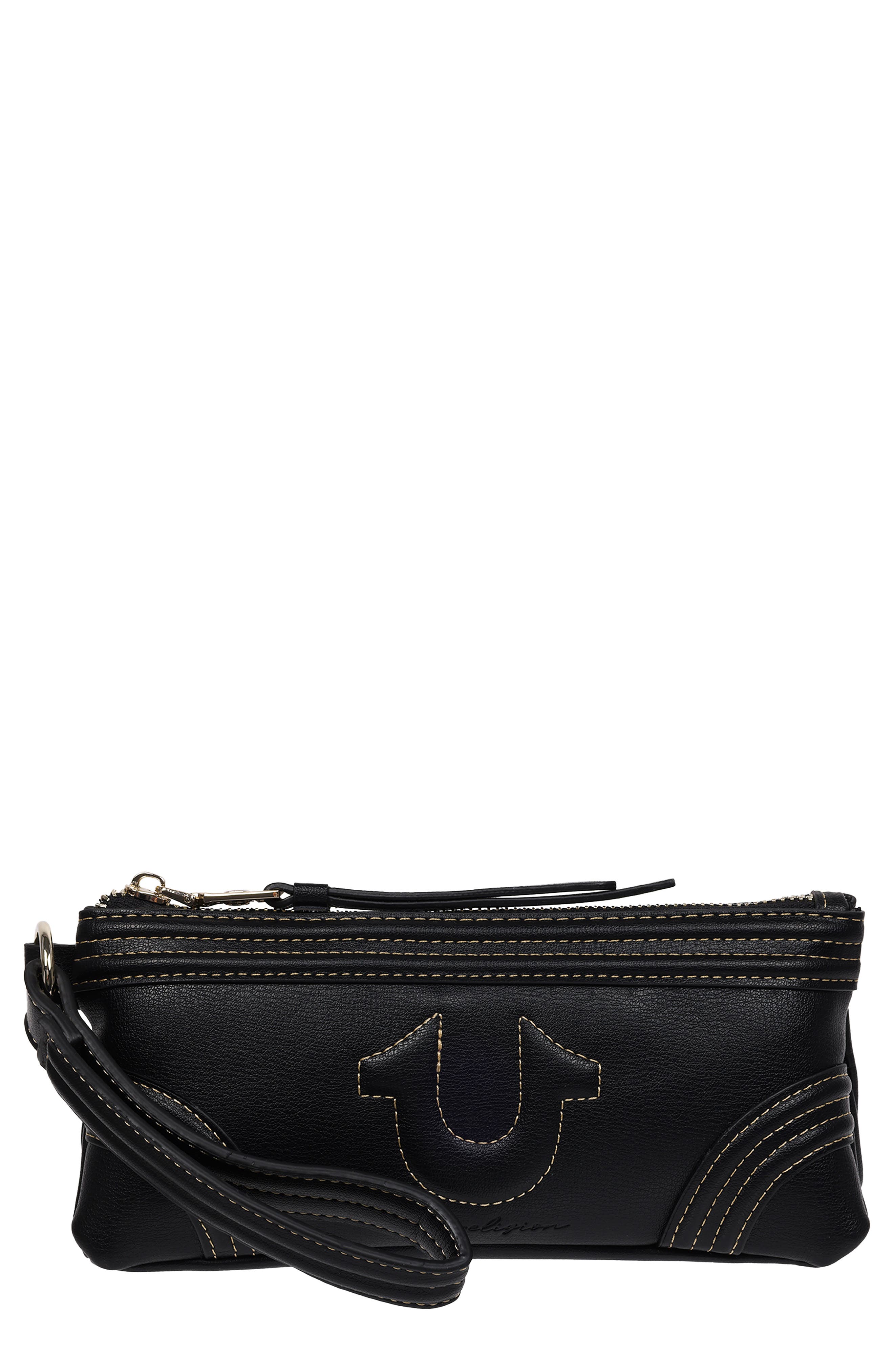 True Religion Horseshoe Wristlet
