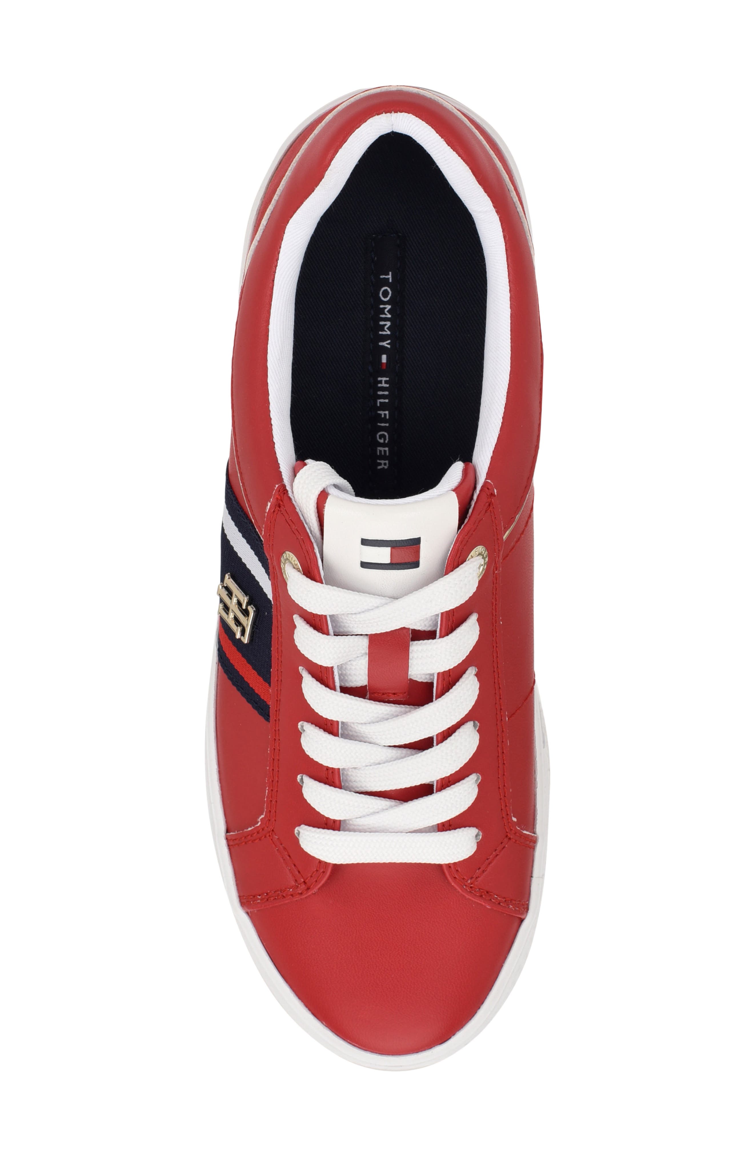 Badria Sneaker, Alternate, color, MEDIUM RED