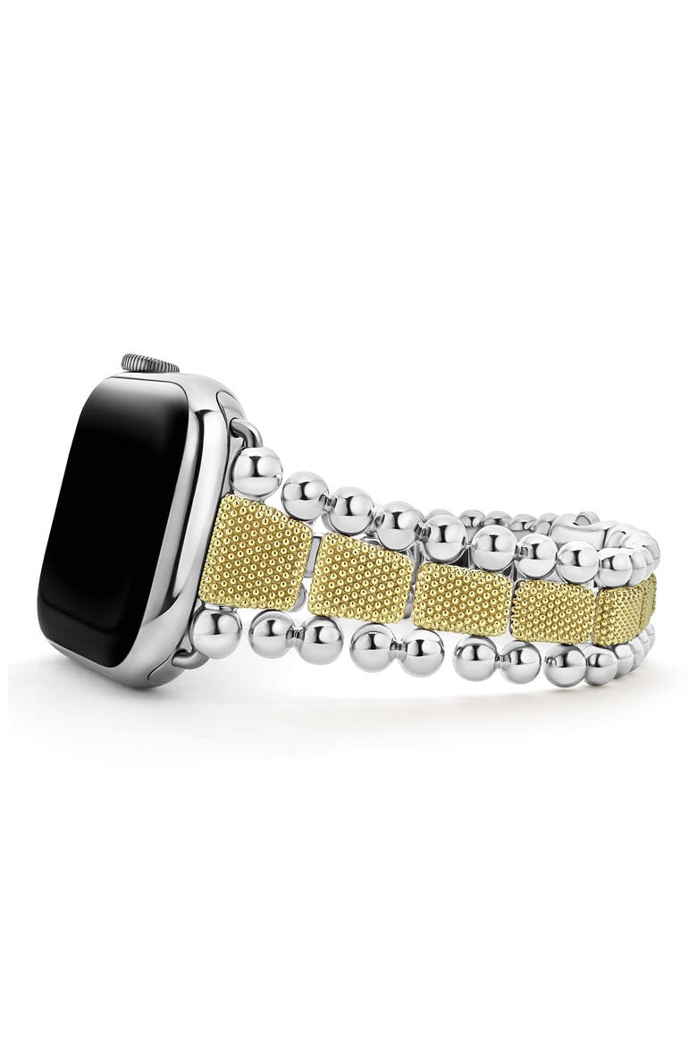 Smart Caviar Luxe Apple Watch® Watchband, Alternate, color, TWO-TONE