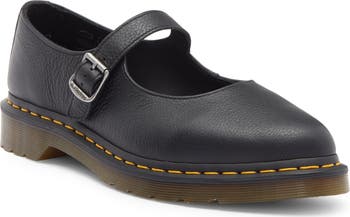 Dr Martens★ELPHIE MARY JANE★BLACK Dr Martens - Elphie Virginia leather Mary Jane 40685001 at