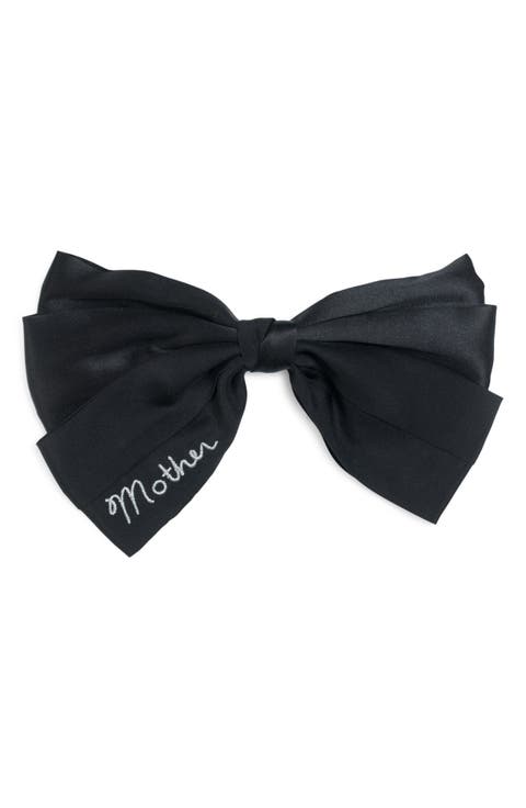 The Bow Silk Hair Clip