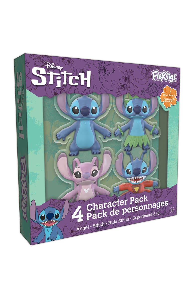 FleXfigs Lilo 
Stictch 4 Character Pack  3+, Alternate, color, Multicolored