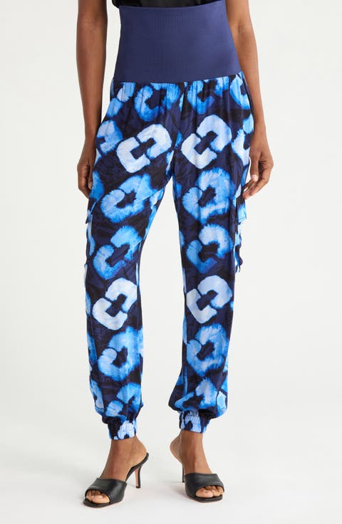 Lara Print Cargo Pants
