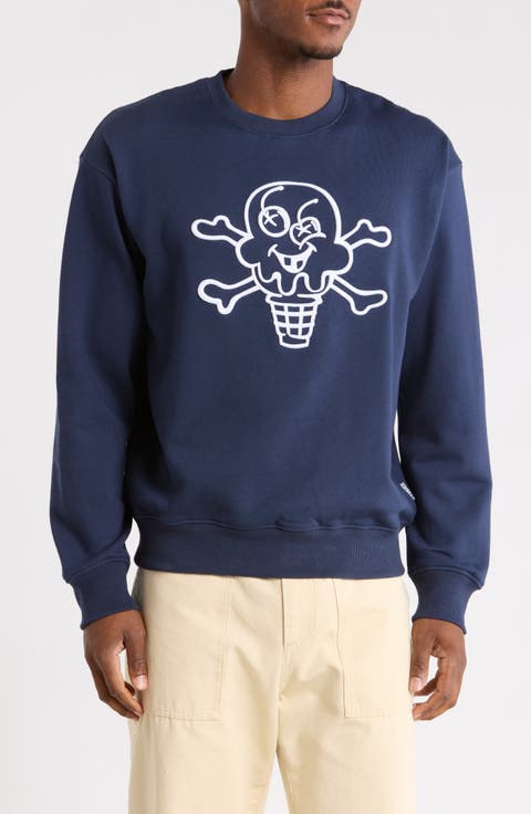 Cones & Bones Cotton Sweatshirt