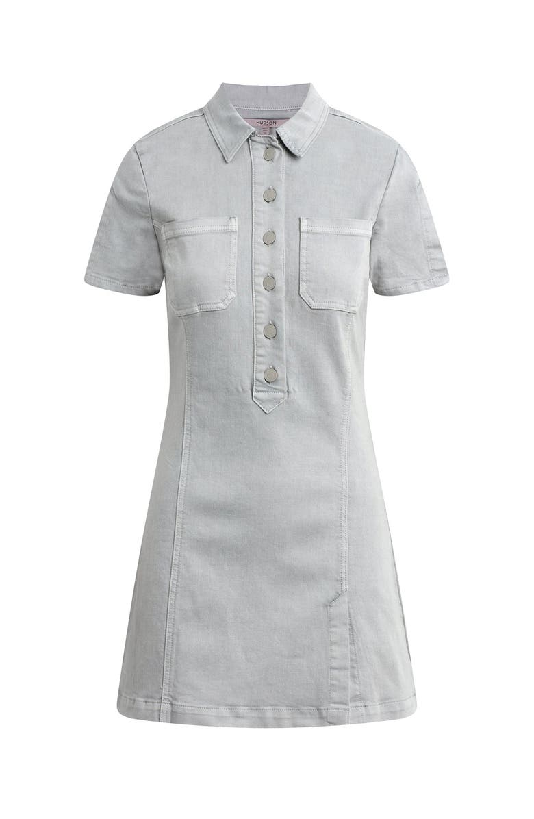 Hudson Jeans Denim Mini Dress, Alternate, color, High Rise