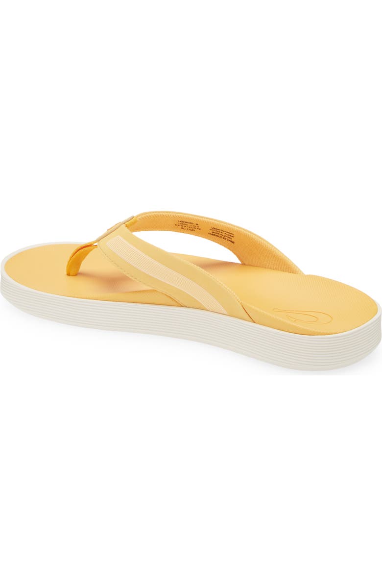 OluKai Leeward Flip Flop, Alternate, color, Solar Glow / Solar Glow