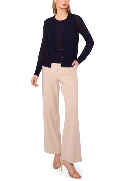 Halogenr Halogen(r) V-neck Cardigan In Classic Navy