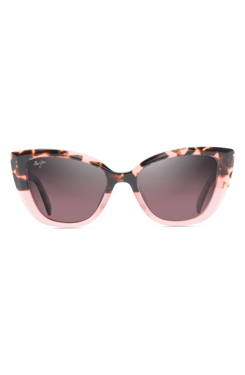 Maui Jim Blossom 54mm PolarizedPlus2<sup>®</sup> Cat Eye Sunglasses, Main, color, Pink