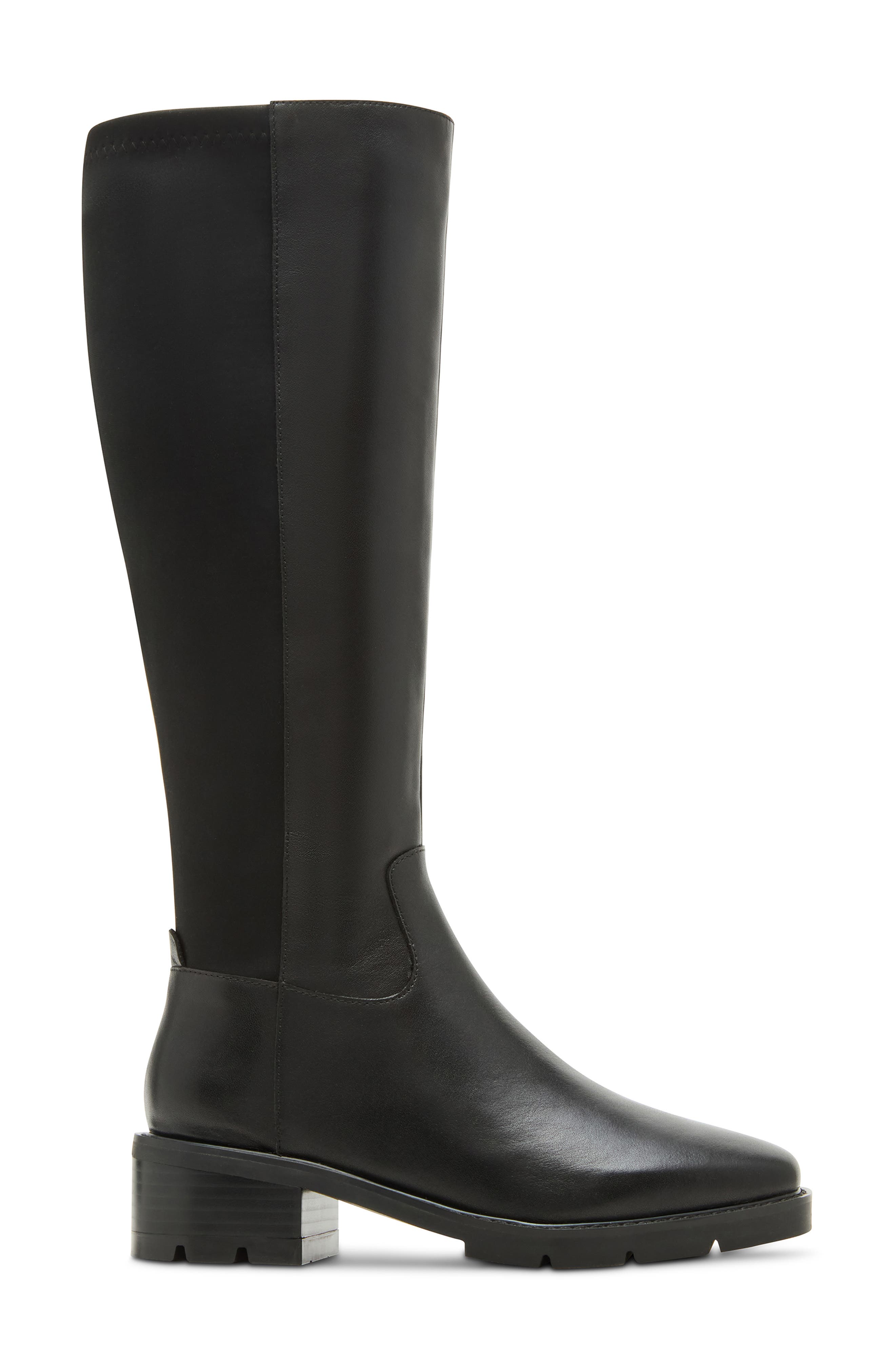 Blondo Harriet Waterproof Knee High Boot, Alternate, color, Black Leather