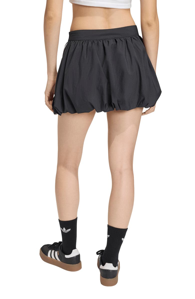 adidas Originals 3-Stripes Balloon Skirt, Alternate, color, Black