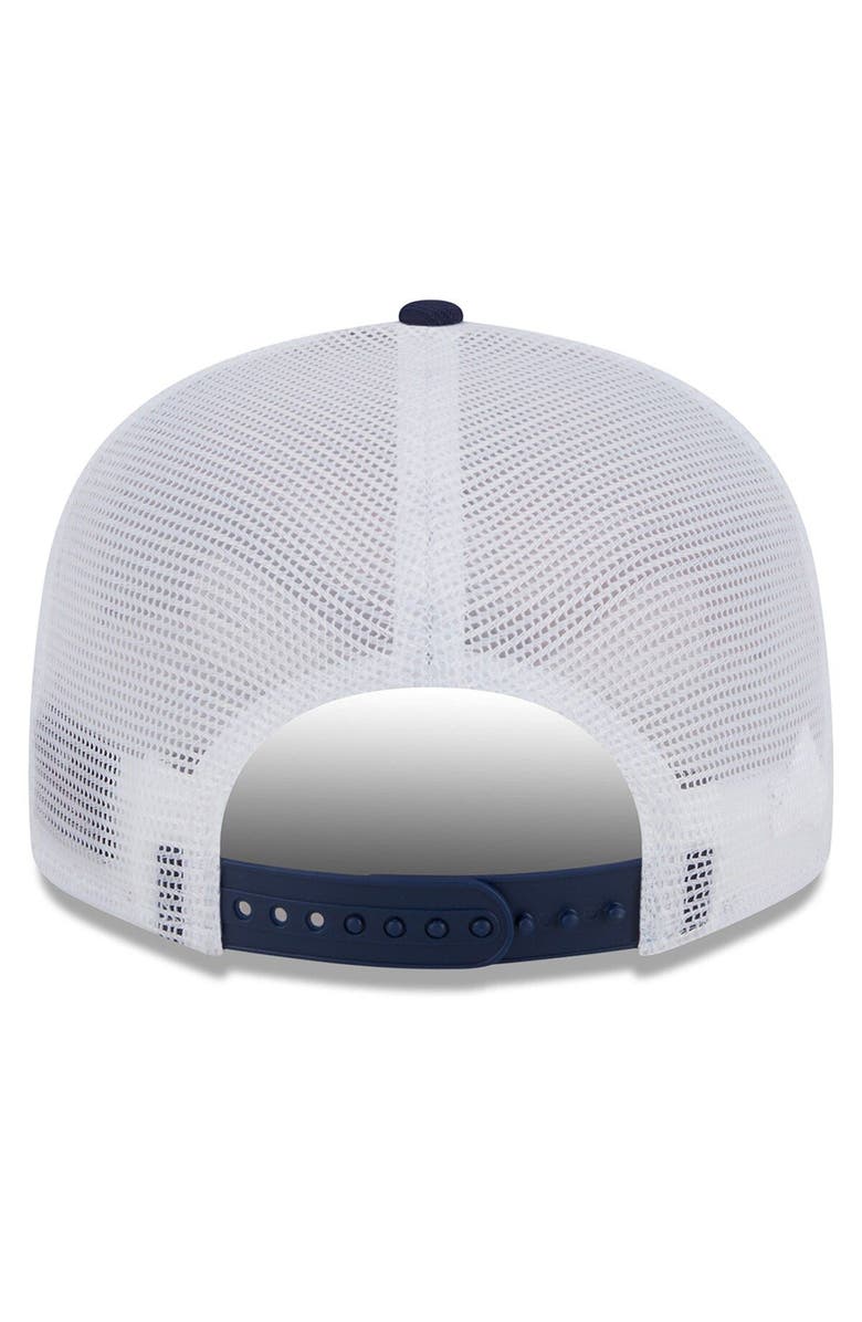 New Era Men's New Era Navy Illinois Fighting Illini Tear Trucker 9FIFTY Snapback Hat, Alternate, color, 