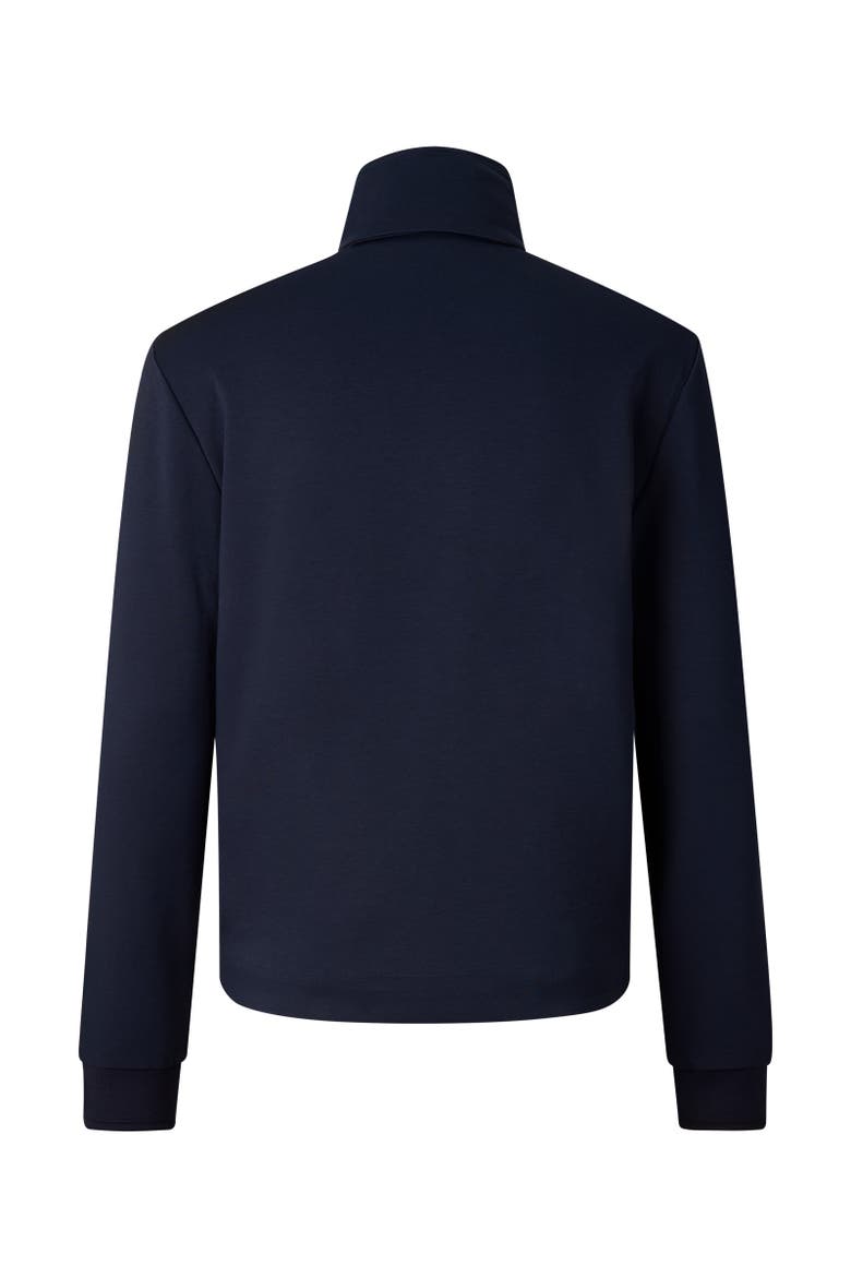 Baker Down Jersey Jacket, Alternate, color, Navy blue