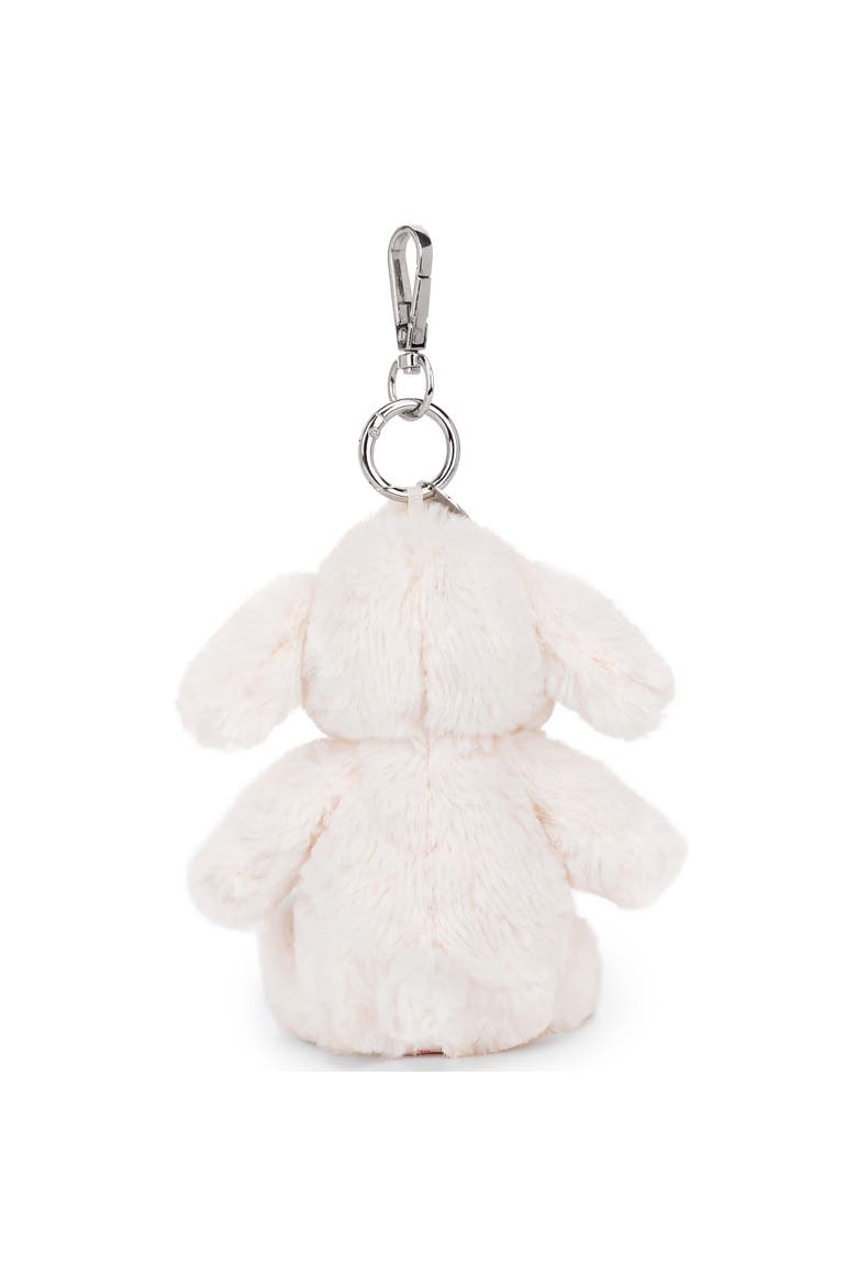 Plush Bag Charm Joyce Cream Dog, Alternate, color, Multicolored