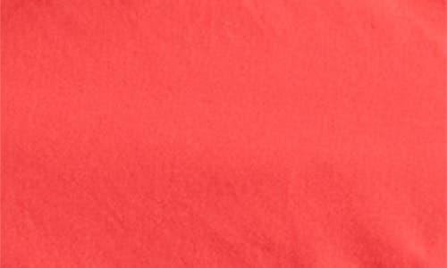 Ever New Josefina One-shoulder Poplin Midi Dress In Flame Scarlet