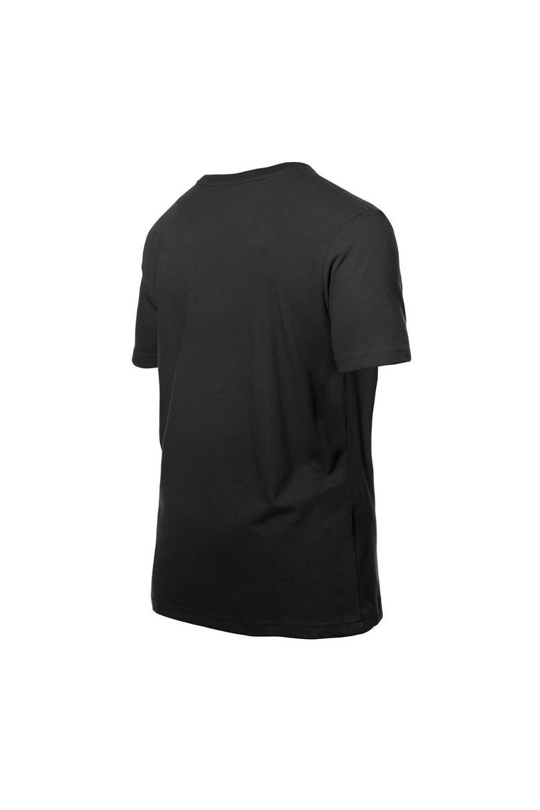 Men's New Era Black Los Angeles Dodgers Dominican Republic Flag Logo T-Shirt, Alternate, color, Black