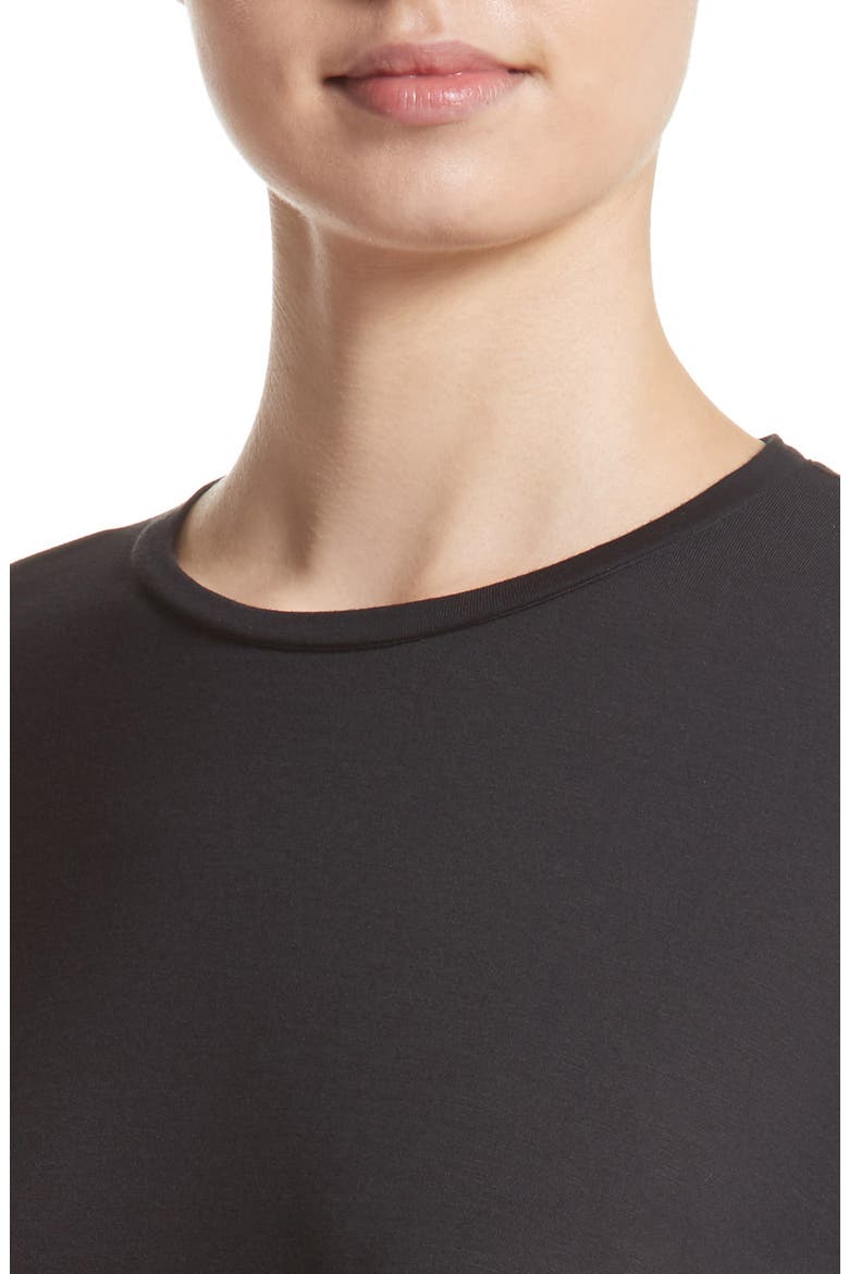 Crewneck Jersey Tee, Alternate, color, BLACK