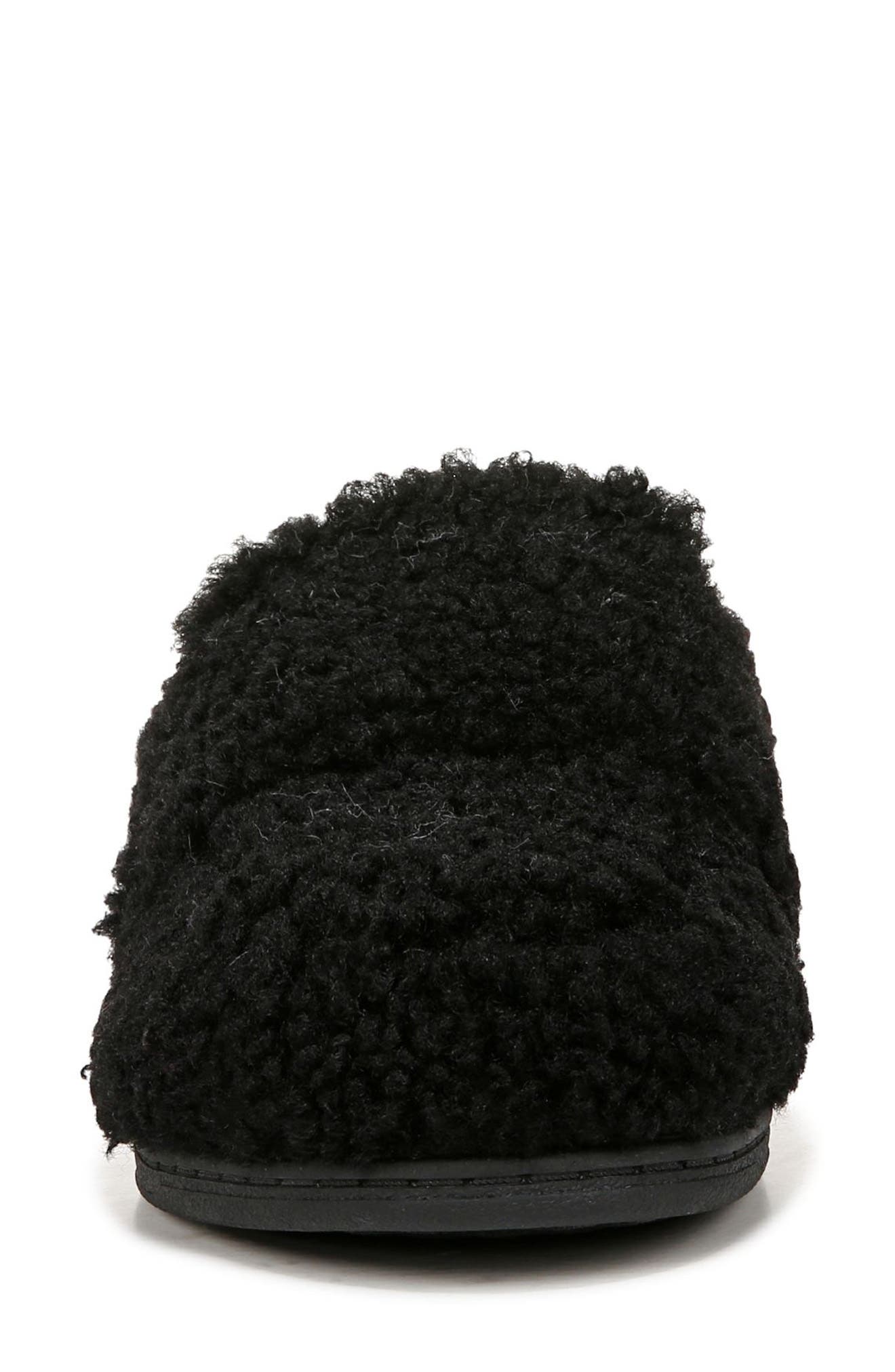 Vionic Gemma II Mule, Alternate, color, Black Shearling