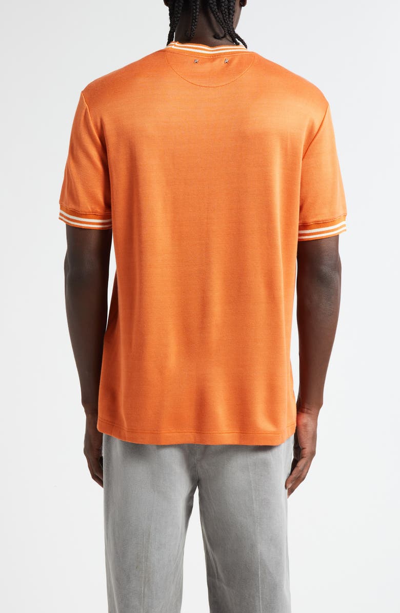 Golden Goose Journey Regular Fit Graphic T-Shirt, Alternate, color, Tangerine