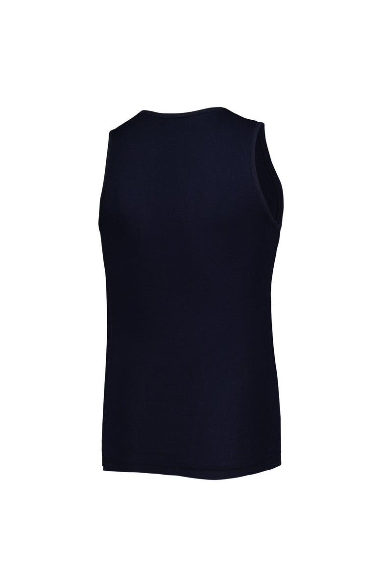 SOFT AS A GRAPE Girls Youth Soft as a Grape Navy Cleveland Guardians Team Tank Top, Alternate, color, Navy