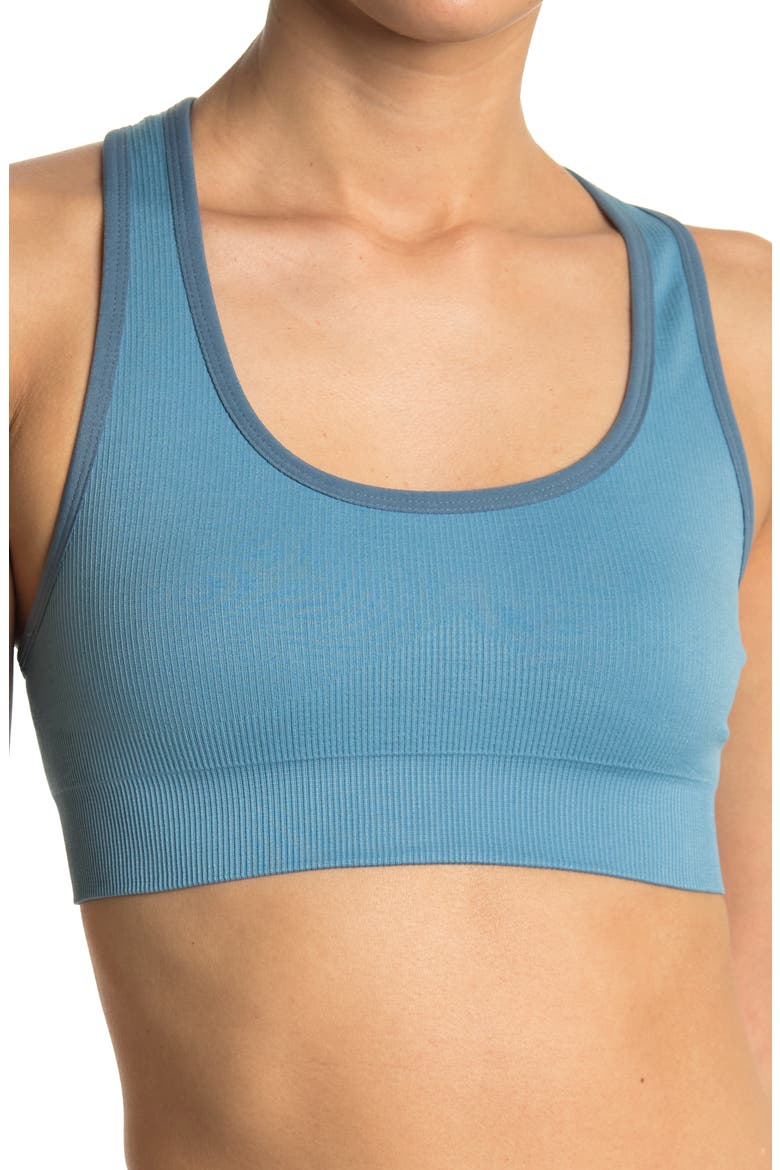 Rival Seamless Bra, Main, color, BLUE VEIL