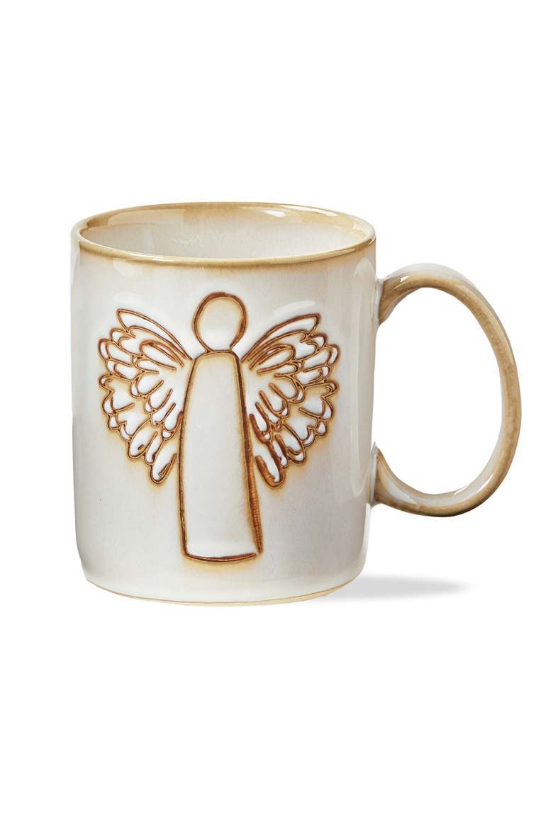 Multicolor Angel Mug Ceramic Drinkware Dishwasher Safe, Main, color, Multicolored