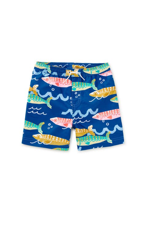 Mid-Length Swim Trunks (Toddler, Little Kid, Big Kid)