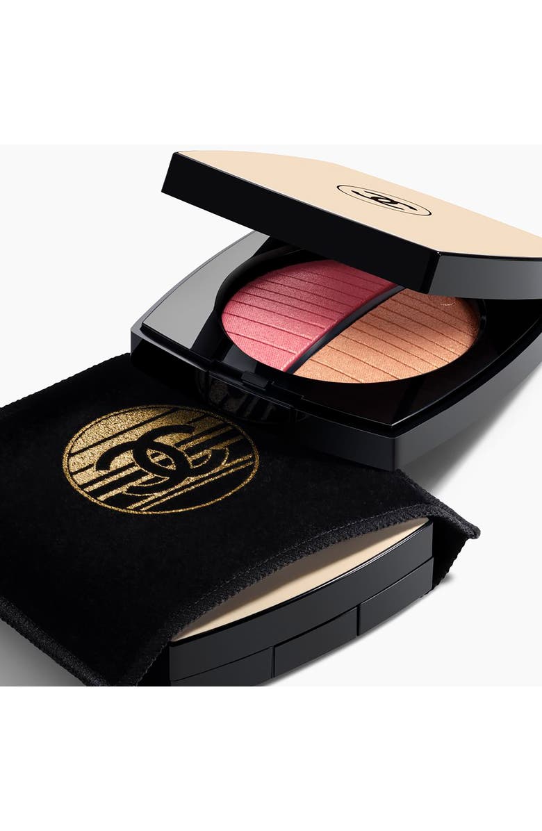 CHANEL LES BEIGES HEALTHY GOLDEN GLOW POWDER Highlighter & Blush Duo, Alternate, color, 