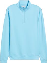 Peter Millar Perth Mélange Performance Quarter Zip Pullover