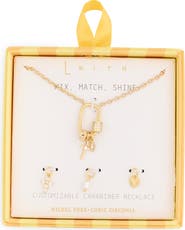 Leith Carabiner Charm Necklace