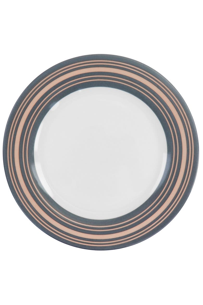 Silver Wind 16 Piece Fine Ceramic Dinnerware Set, Alternate, color, Gray