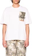 L/AB C/O OFF-WHITE Camo Graphic T-Shirt