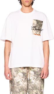 L/AB C/O OFF-WHITE Camo Graphic T-Shirt