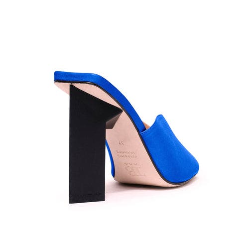 Tiannia Barnes Tiffany Mule Sandals - High, Alternate, color, Cobalt Blue