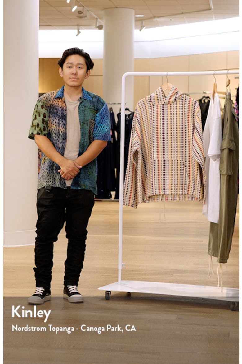 Stitch Stripe Cotton Jacquard Hoodie video