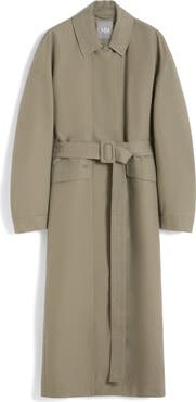 MM by Max Mara Bambola Cotton Blend Raincoat