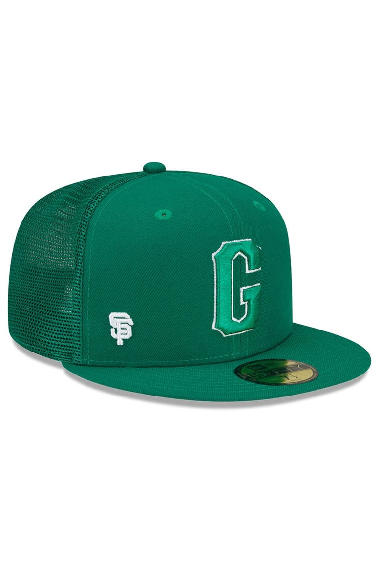 Men's New Era Green San Francisco Giants 2022 St. Patrick's Day 59FIFTY Fitted Hat, Alternate, color, Green