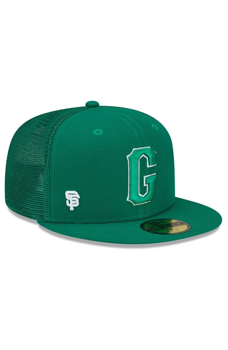 New Era Men's New Era Green San Francisco Giants 2022 St. Patrick's Day 59FIFTY Fitted Hat, Alternate, color,