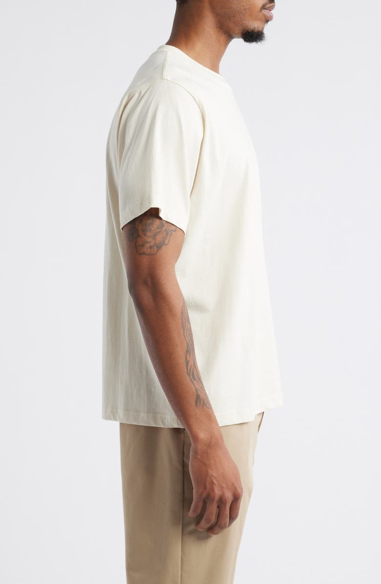 Museum of Peace & Quiet Stamp Cotton T-Shirt, Alternate, color, Bone