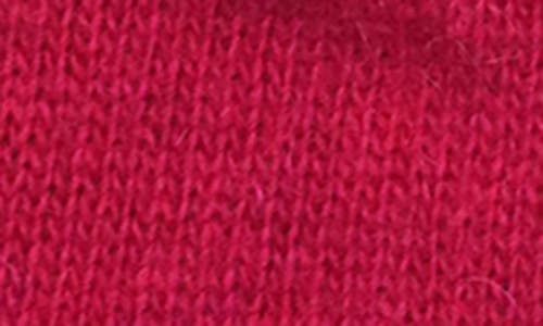 Portolano Wool Blend Gloves With Faux Fur Trim