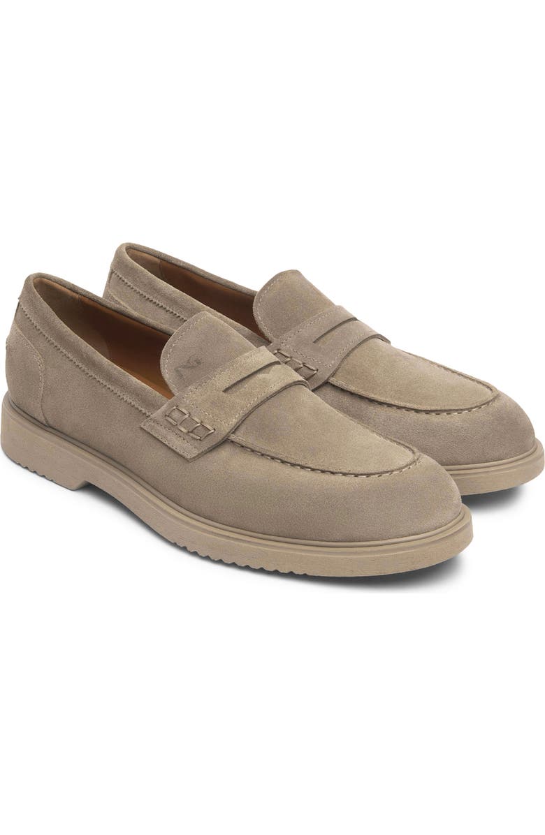 NeroGiardini Penny Loafer, Main, color, Taupe