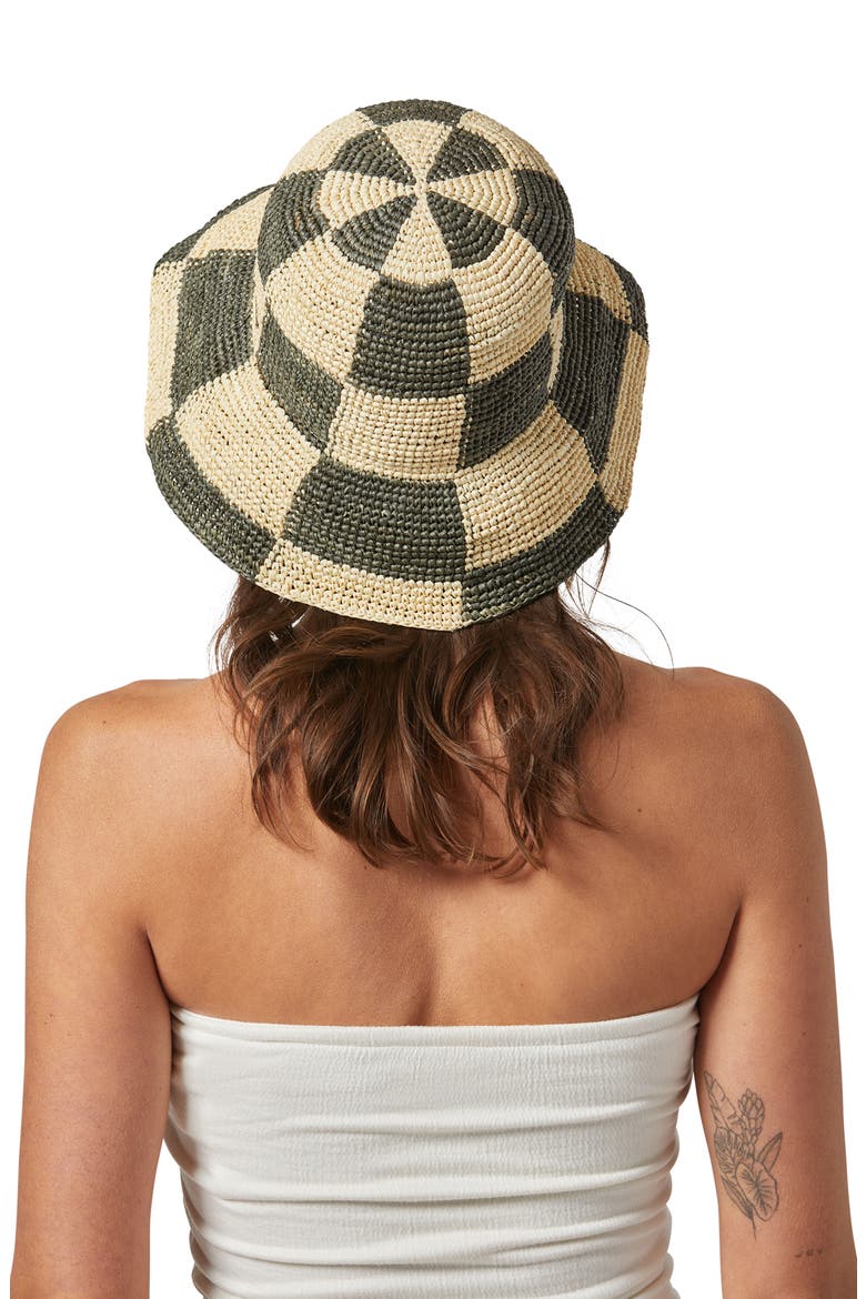 Redding Bucket Hat, Alternate, color, WHITECAP/ DEEP FOREST