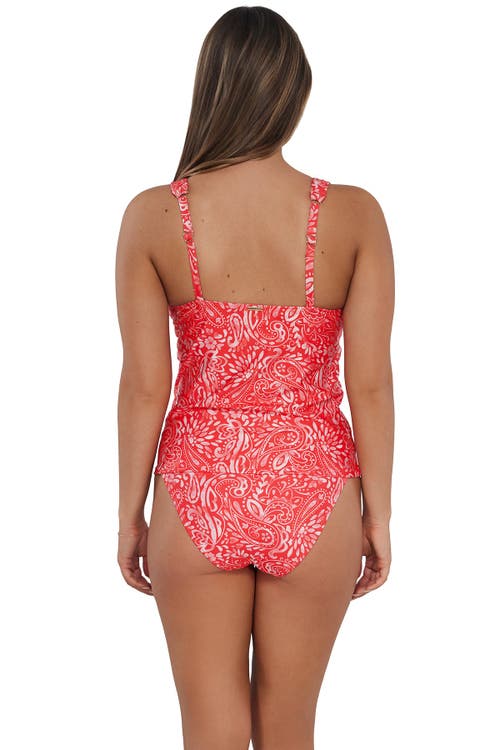SUNSETS SUNSETS ELSIE TANKINI SWIMSUIT TOP 