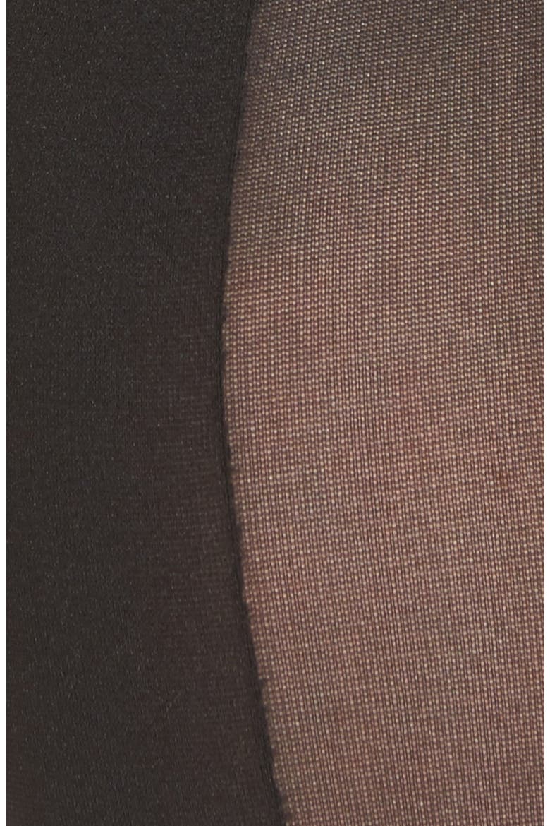 'Double Take' Tights, Alternate, color, VERY BLACK