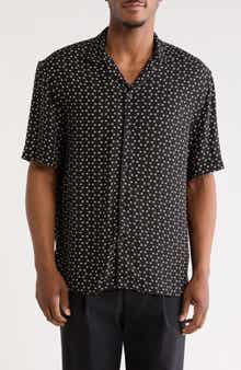 Geo Print Short Sleeve Shirt
