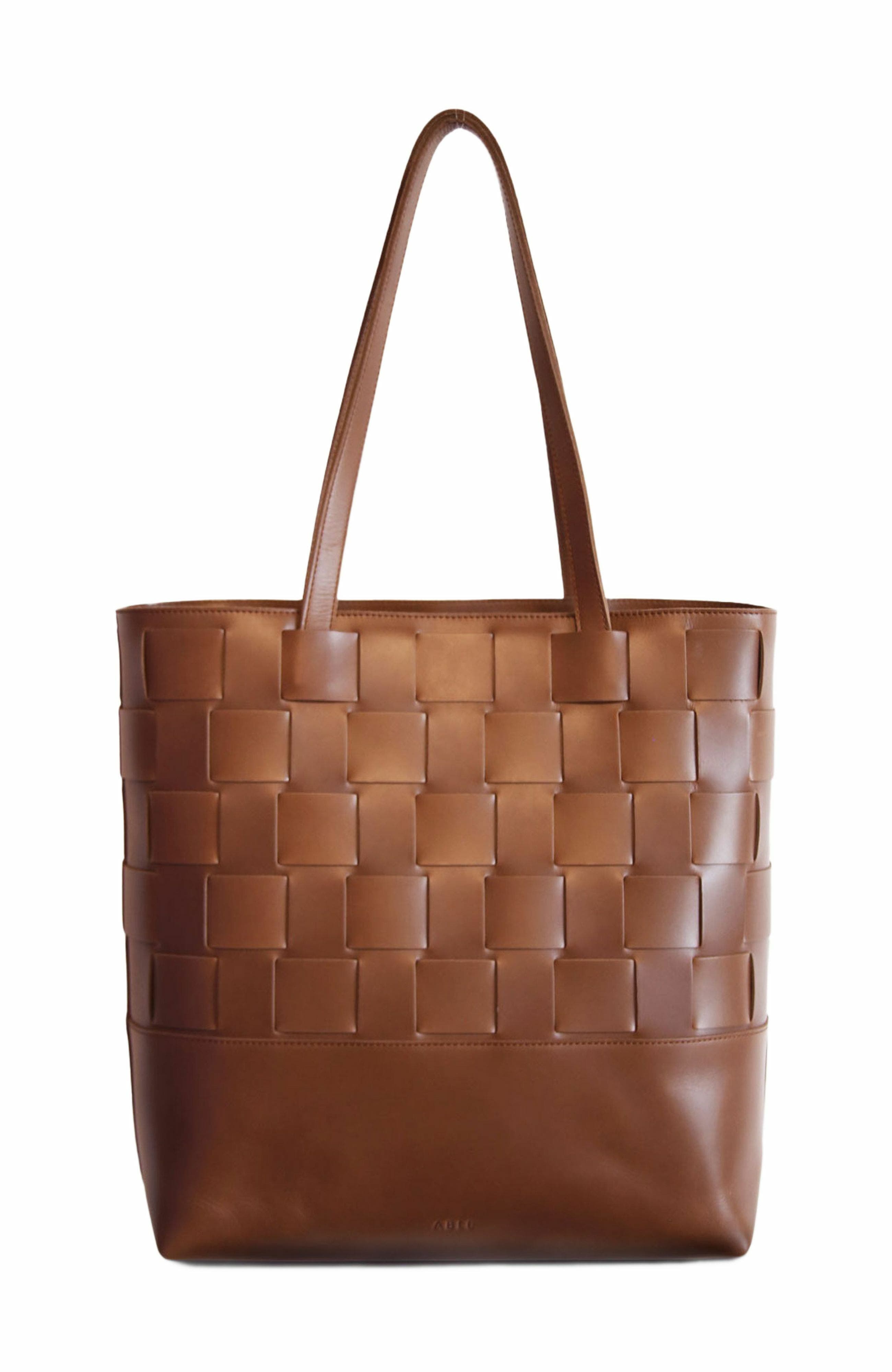 ABLE Mamuye Woven Tote, Alternate, color, Whiskey