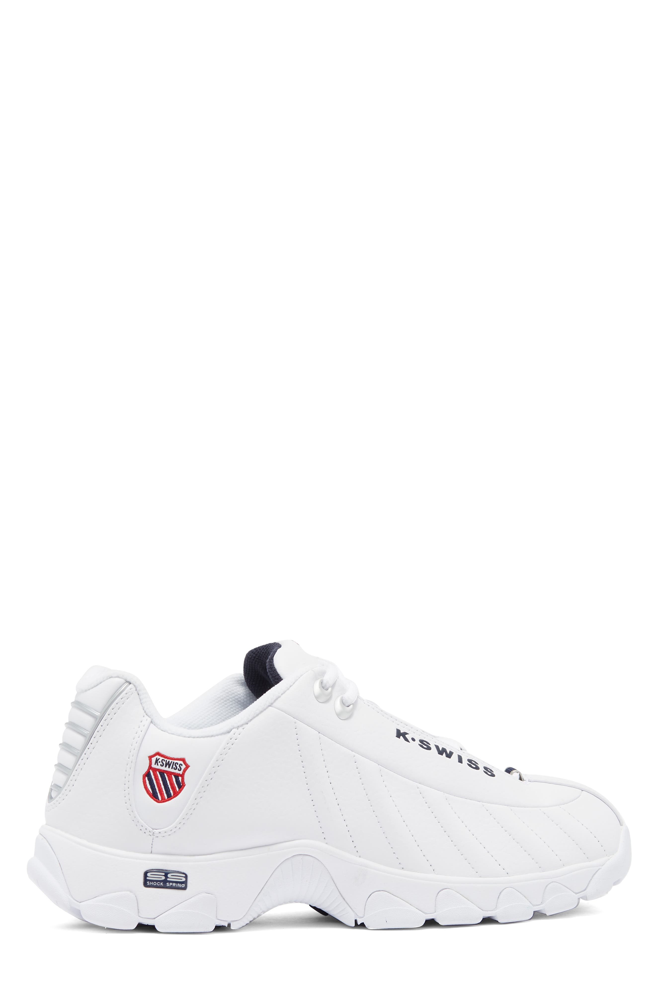 ST329 CMF Sneaker, Alternate, color, WHITE/NAVY/RED