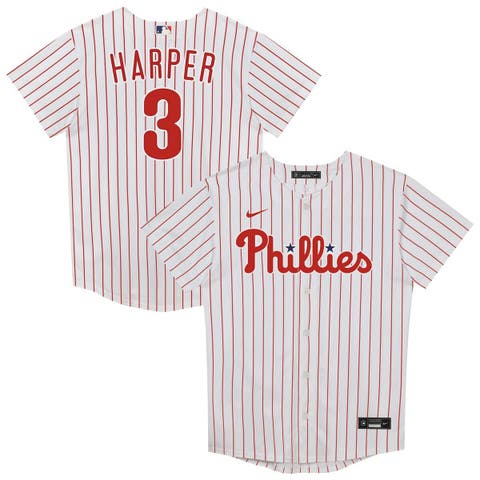 Preschool Nike Bryce Harper White Philadelphia Phillies Home Replica Player Jersey