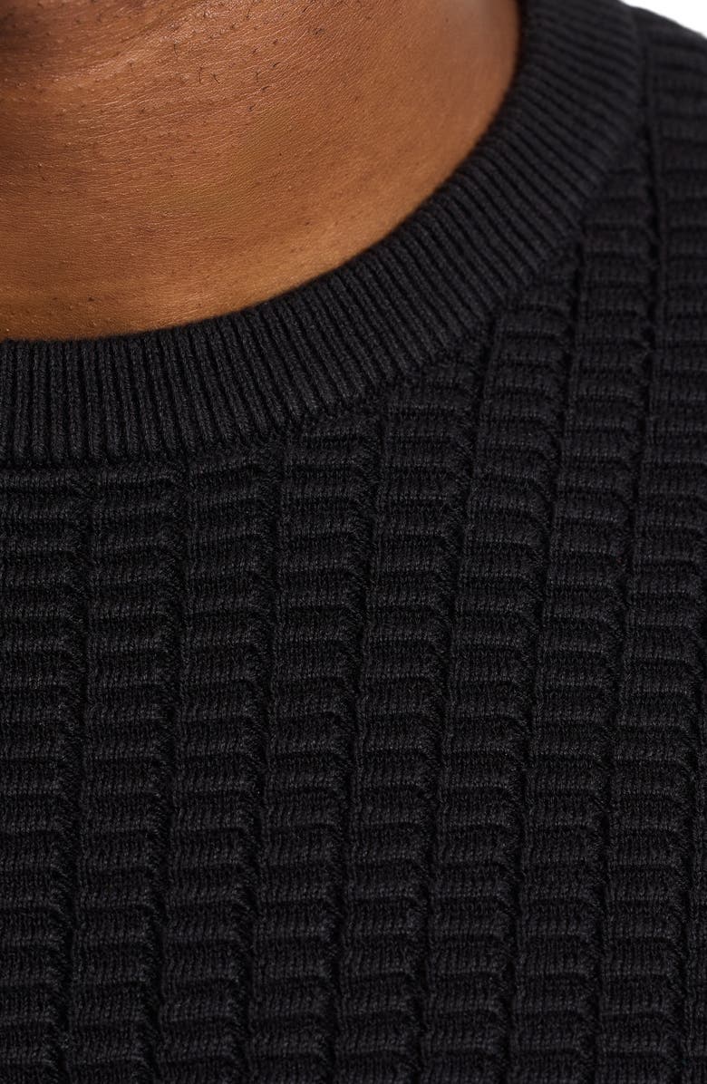 Robert Graham Dobbs Waffle Knit Sweater, Alternate, color,