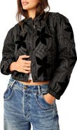 Free People Quinn Quilted Crop Jacket
