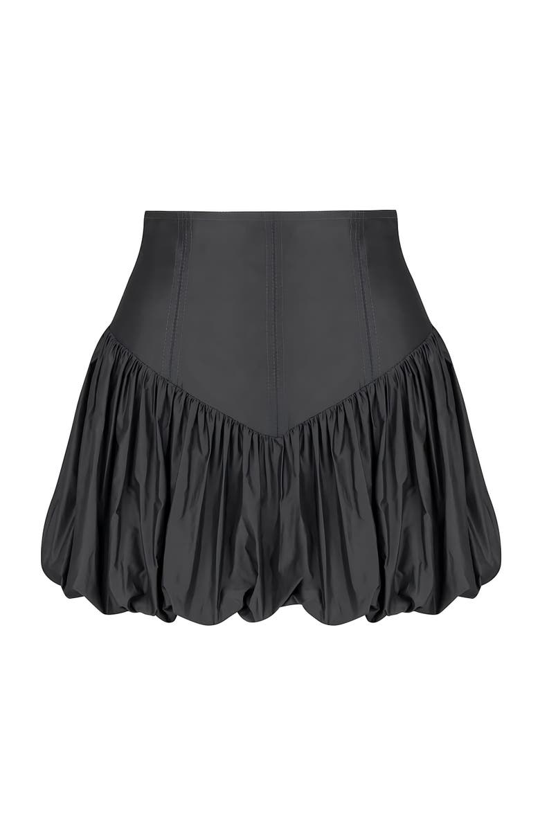 Nocturne Taffeta Mini Skirt, Alternate, color, 